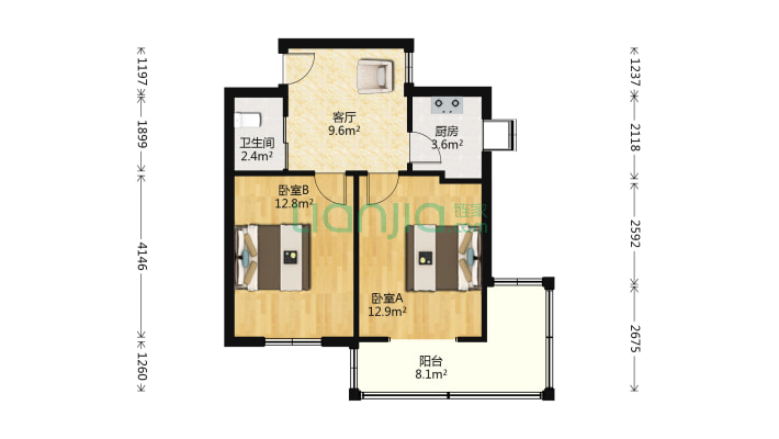 常青五垸二手房实景图