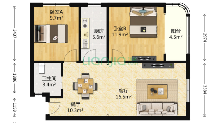 阳光大厦(普陀)二手房实景图