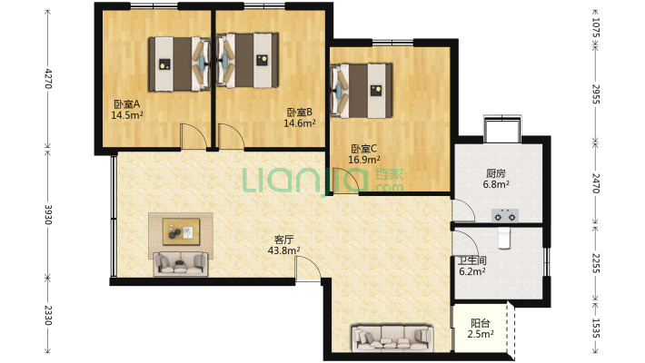影讯里二手房实景图