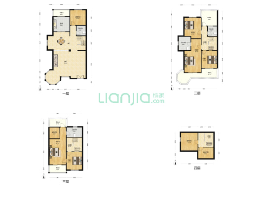 东南嘉苑清馨雅舍 5室1厅4卫 360平方