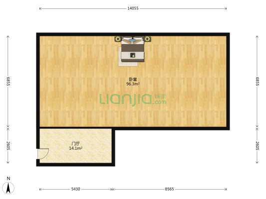 望海楼公寓酒店 1室0厅0卫 225平方