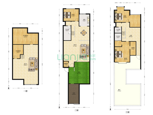 滇池星城星蓝湾  5室2厅3卫 229平方