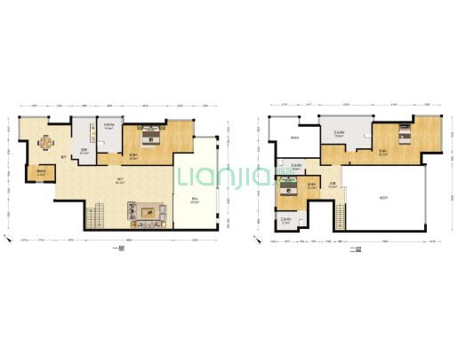 中广海岸 3室1厅4卫 331平方