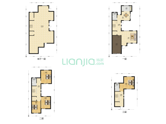 碧水三重苑 4室2厅3卫 243平方