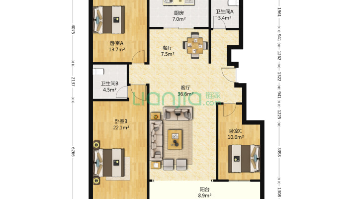 恒基尚品二手房实景图