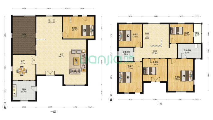 育才路二手房实景图