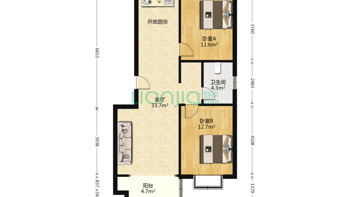 鑫汇丽都二手房实景图