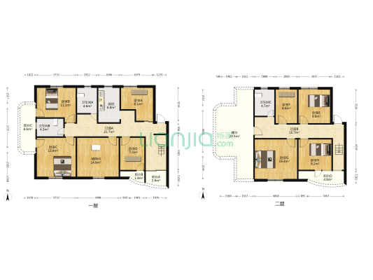榕城花园 8室0厅3卫 189平方