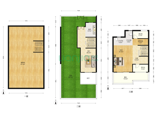 华润卡纳湖谷 1室1厅2卫 263平方