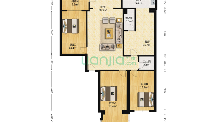农行小区(南关区)二手房实景图