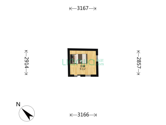 丰收里 1室0厅0卫 8平方