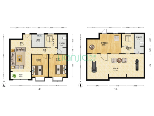 利群现河名邸 3室1厅2卫 150平方