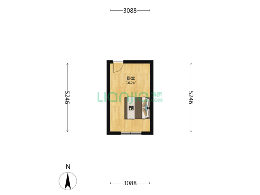 汉阳大道517号 1室0厅0卫 29平方