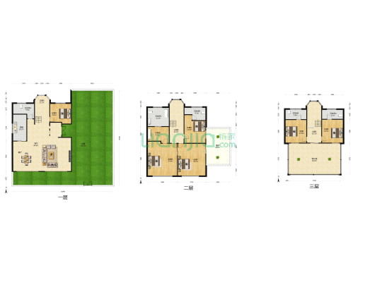 锦绣豪园 6室1厅5卫 351平方
