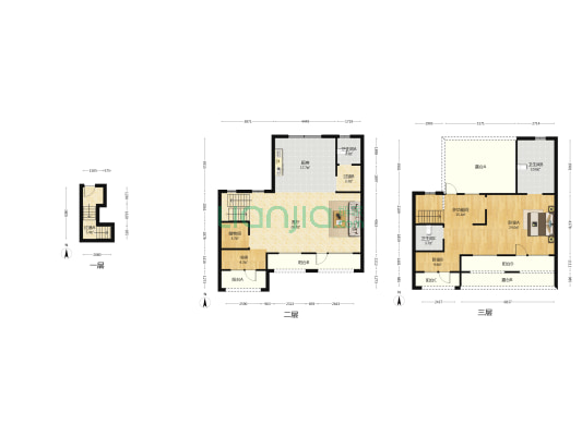 龙湖春江天玺 4室1厅3卫 178平方