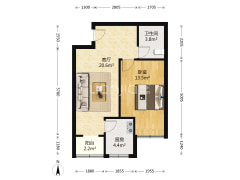 朝阳正规一居室  满五  房主着急卖-涿州鸿盛凯旋门户型图