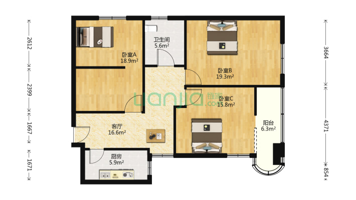 合建大楼二手房实景图