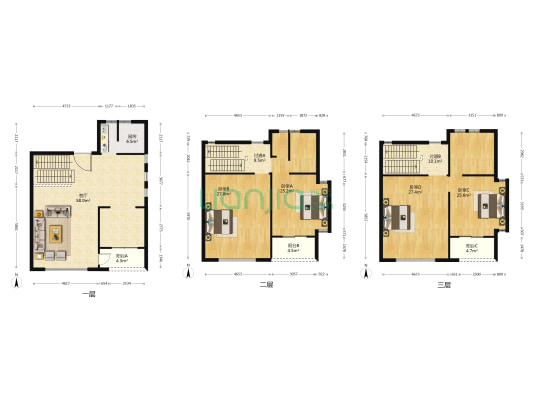 尊园 4室1厅0卫 292平方
