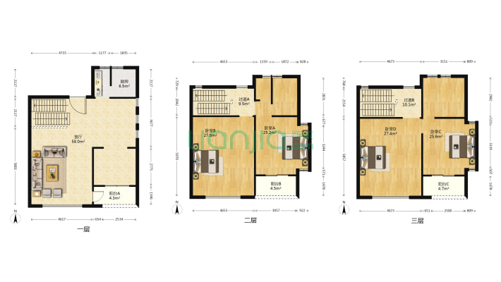 尊园二手房实景图