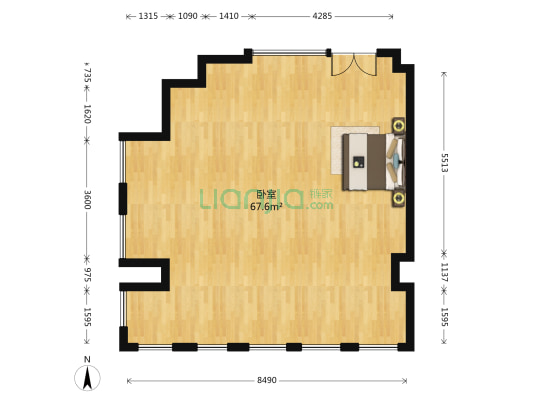 壹通国际 1室0厅0卫 120平方
