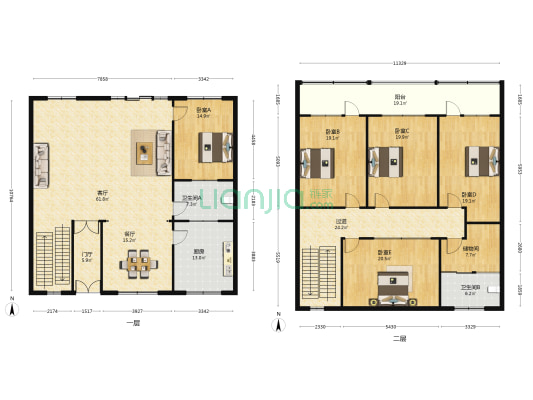 质检站家属楼 5室2厅2卫 272平方