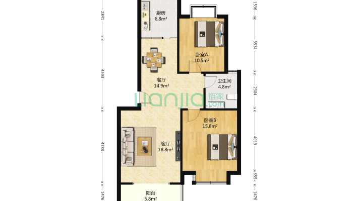 金太洋花园二手房实景图
