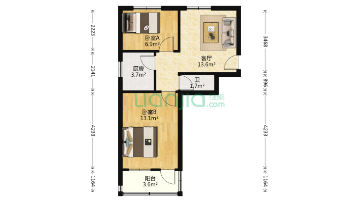 铁路综合楼二手房实景图