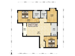 印象城，新小区，临火车站，近高铁，大三居，配套成熟-涿州鹏渤·印象城户型图
