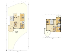 市区精装修的独栋别墅，带大院子-涿州名流丽苑户型图