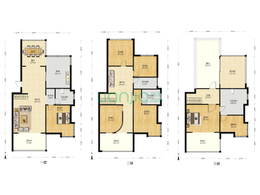 赵都华府 6室3厅5卫 280平方