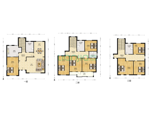 汇南村 8室2厅4卫 346平方