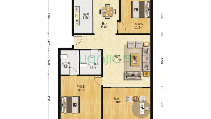 梅苑二区二手房实景图