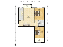 装修好   拎包入住   大两居-涿州东林家园户型图