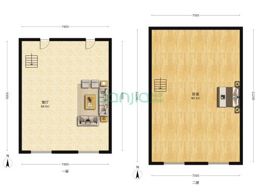 智谷印象 1室1厅0卫 51平方