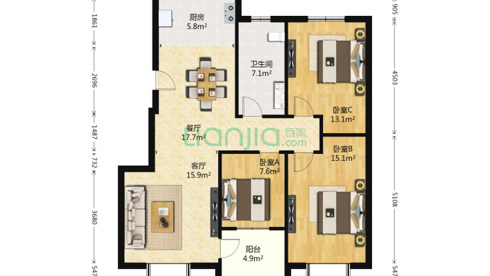 昆城佳园二手房实景图