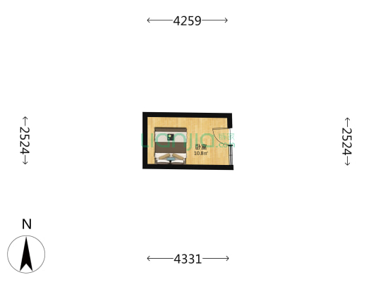 辛寺胡同 1室0厅0卫 13平方