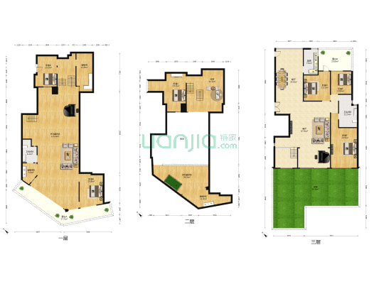 兰江山第花园 9室2厅2卫 172平方