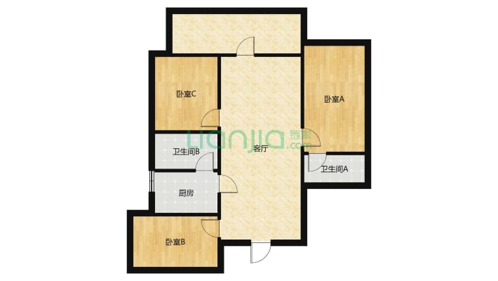 东方美寓二手房实景图