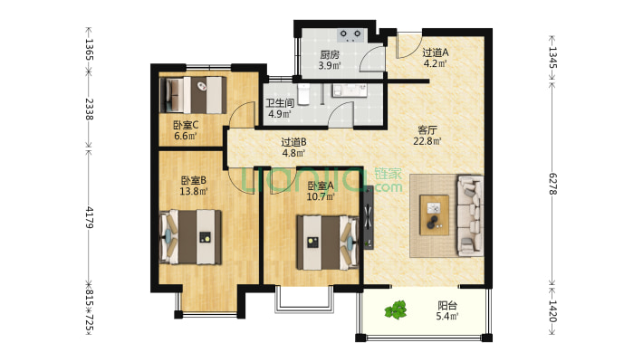 兰亭熙园二手房实景图