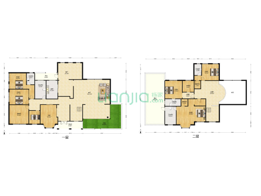 颐明园 7室2厅5卫 570平方