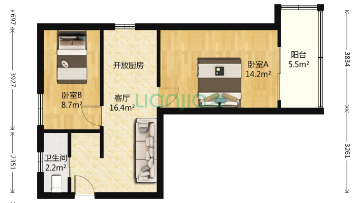 湖墅北路95号二手房实景图