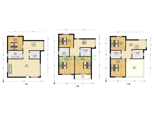 御海湾山庄 6室1厅5卫 278平方