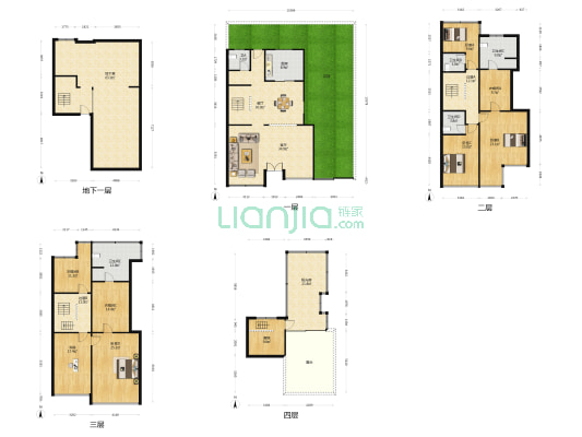 胥福里 5室2厅5卫 350平方
