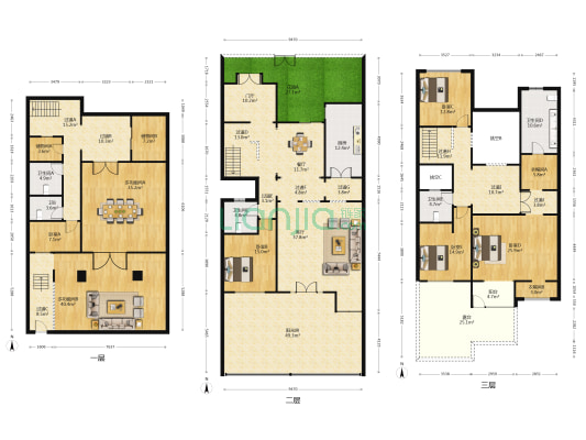 龙湖曲江盛景 7室2厅5卫 359平方