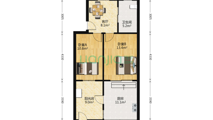 南钢二村二手房实景图