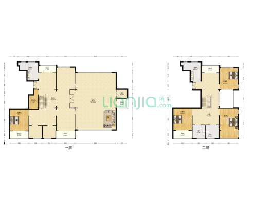 一品城 4室2厅2卫 581平方