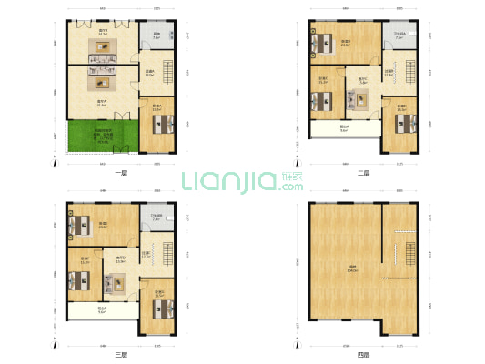 白天鹅胡同 7室4厅2卫 447平方