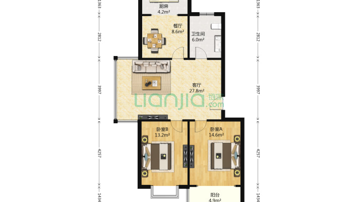 东海海滨花园二手房实景图