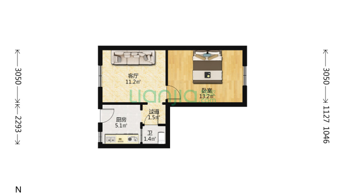 汉正街563号二手房实景图