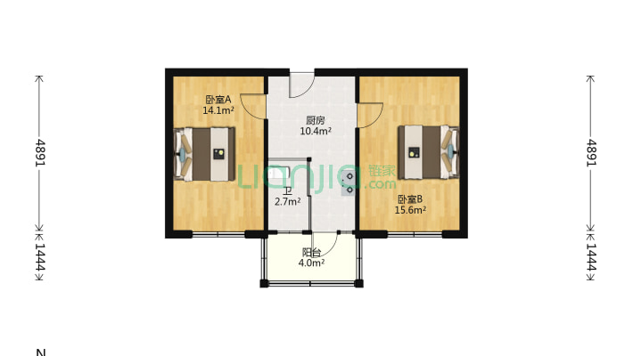 教化街二手房实景图